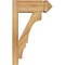 Ekena Millwork Balboa Arts & Crafts Rough Sawn Outlooker, Western Red Cedar, 6"W x 14"D x 22"H OUT06X14X22BOA03RWR - alternate 2